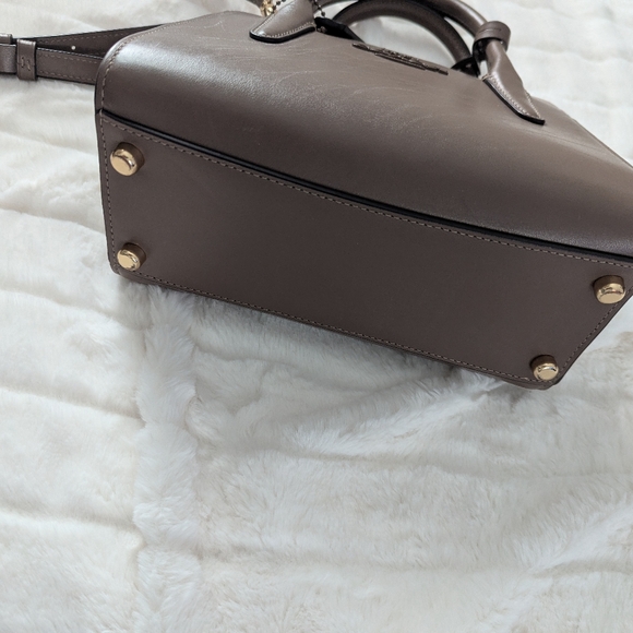 Coach Andrea Carryall Small Mini Bag In Dark Stone *** Read Description Flaw *** - Picture 12 of 14